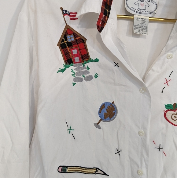 Eagle's eye collectables vintage teachers blouse - Picture 4 of 5